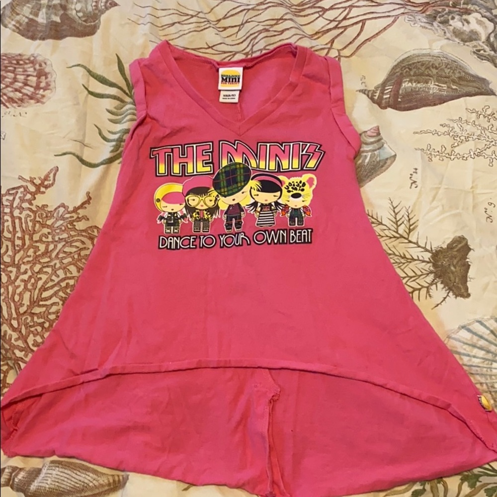 Preloved girls Harajuku Mini Top